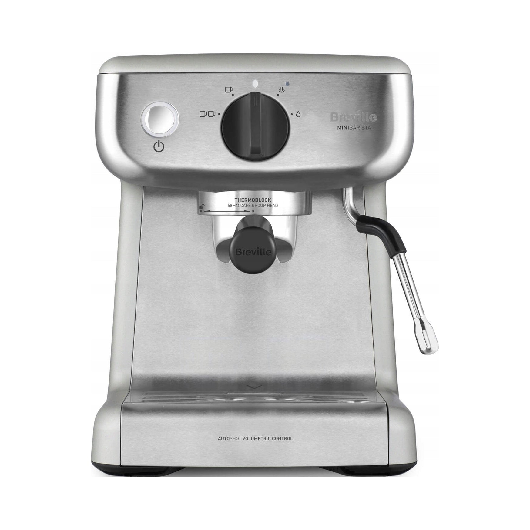 Flask espresso machine Breville Mini Barista 1500 W silver/grey