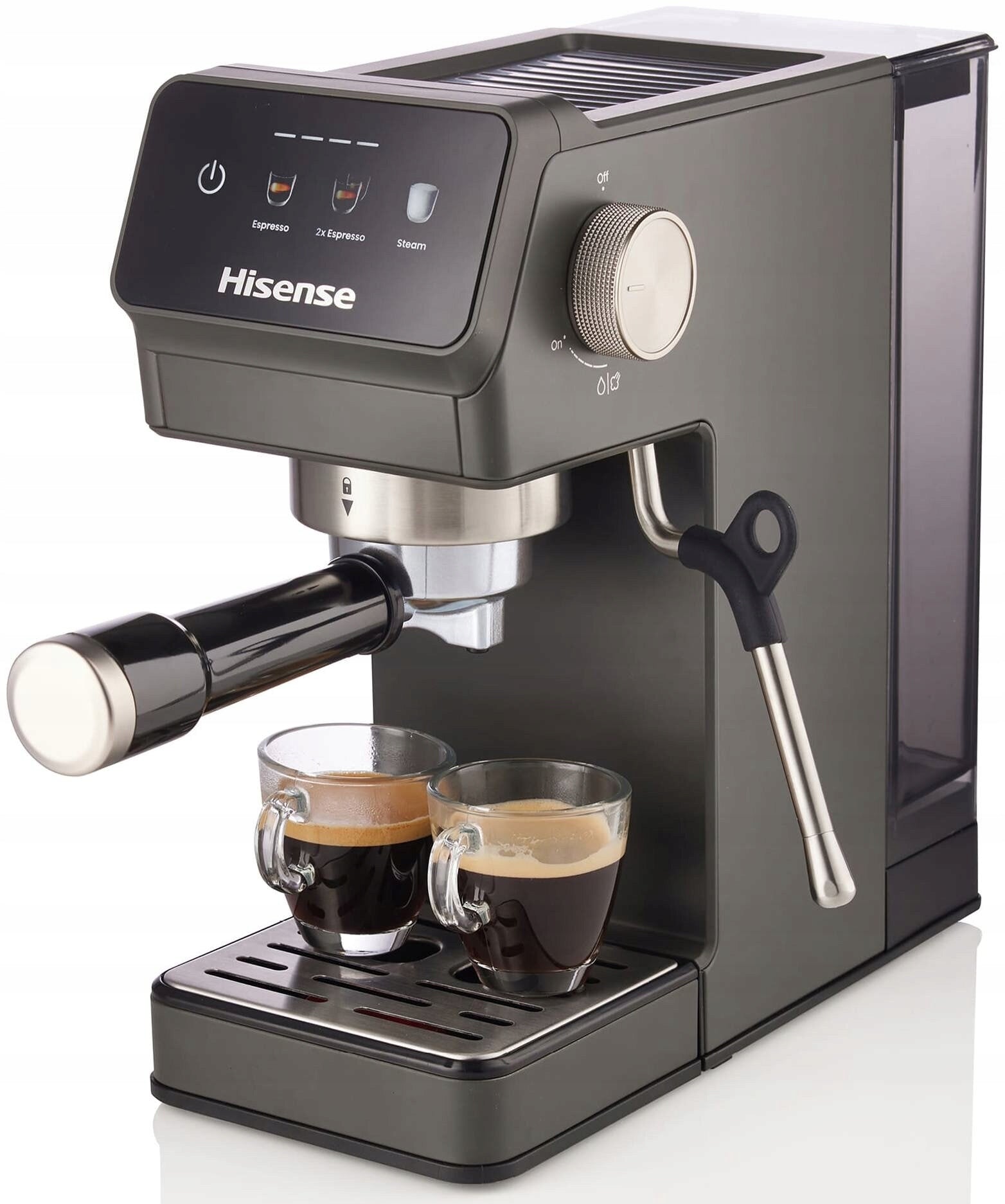 Flask espresso machine Hisense HESCM20LP grey Brand Hisense