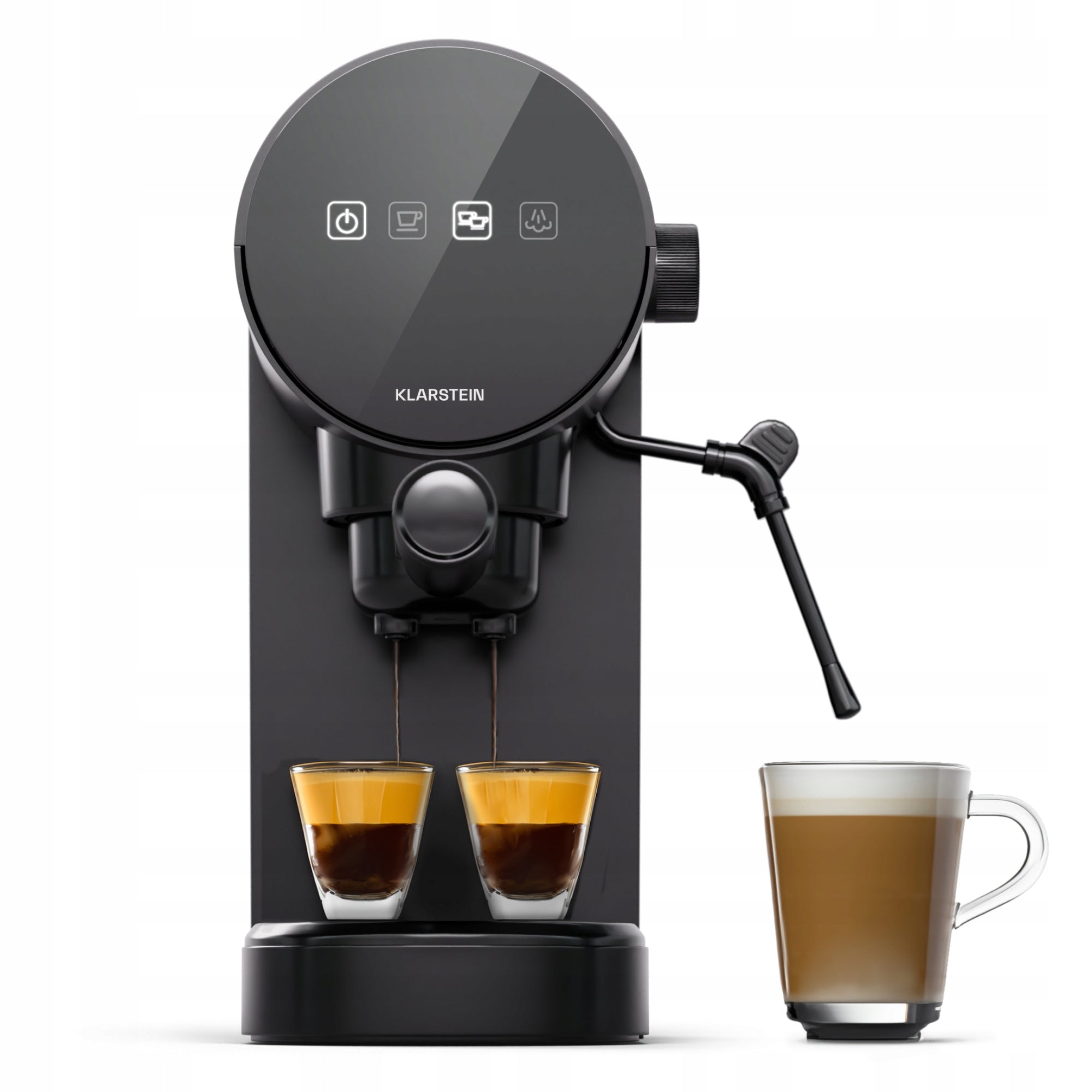 Flask espresso machine Klarstein Furore 1360 W black Manufacturer code 10045526