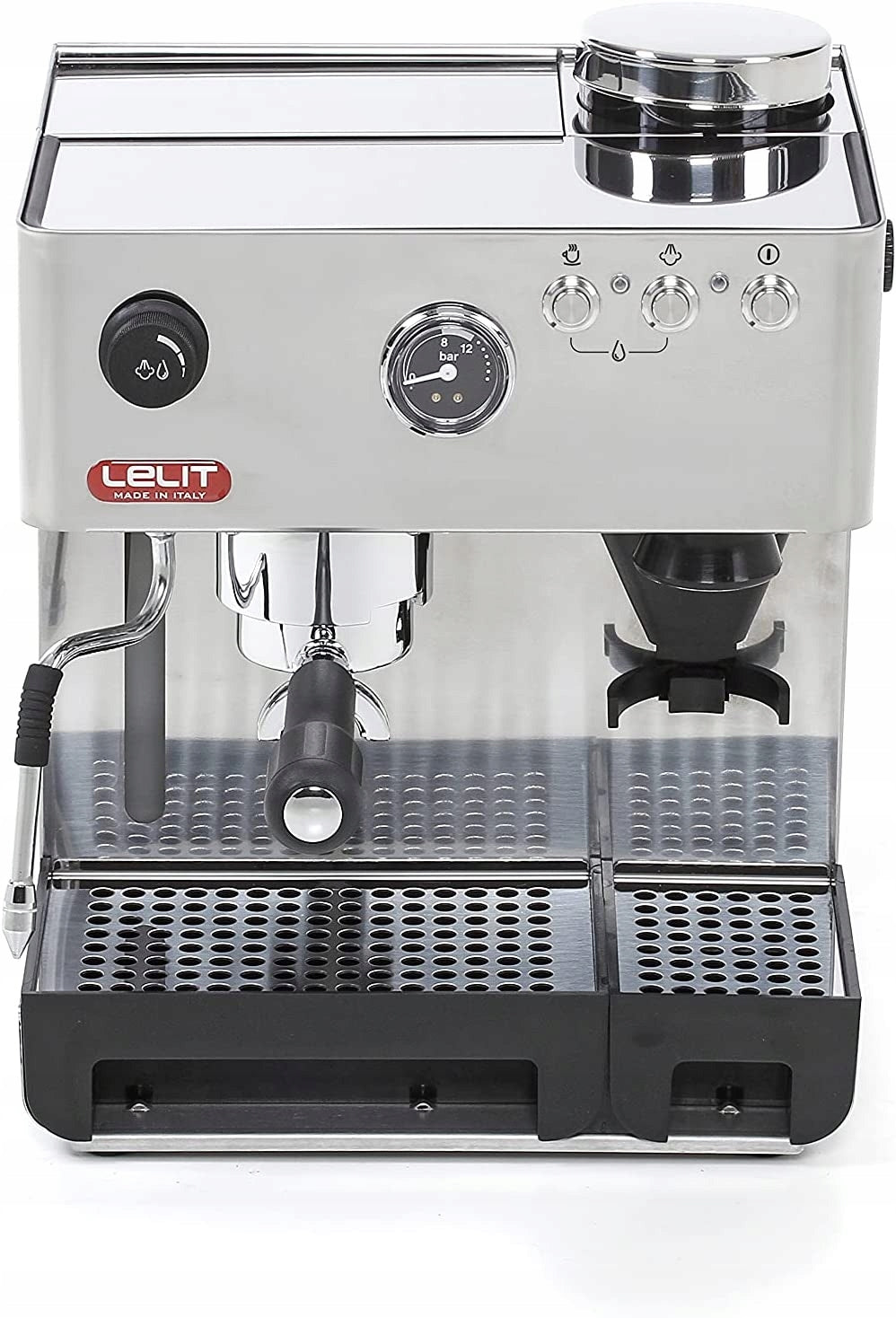 Flask espresso machine Lelit Anita 1000 W silver/grey