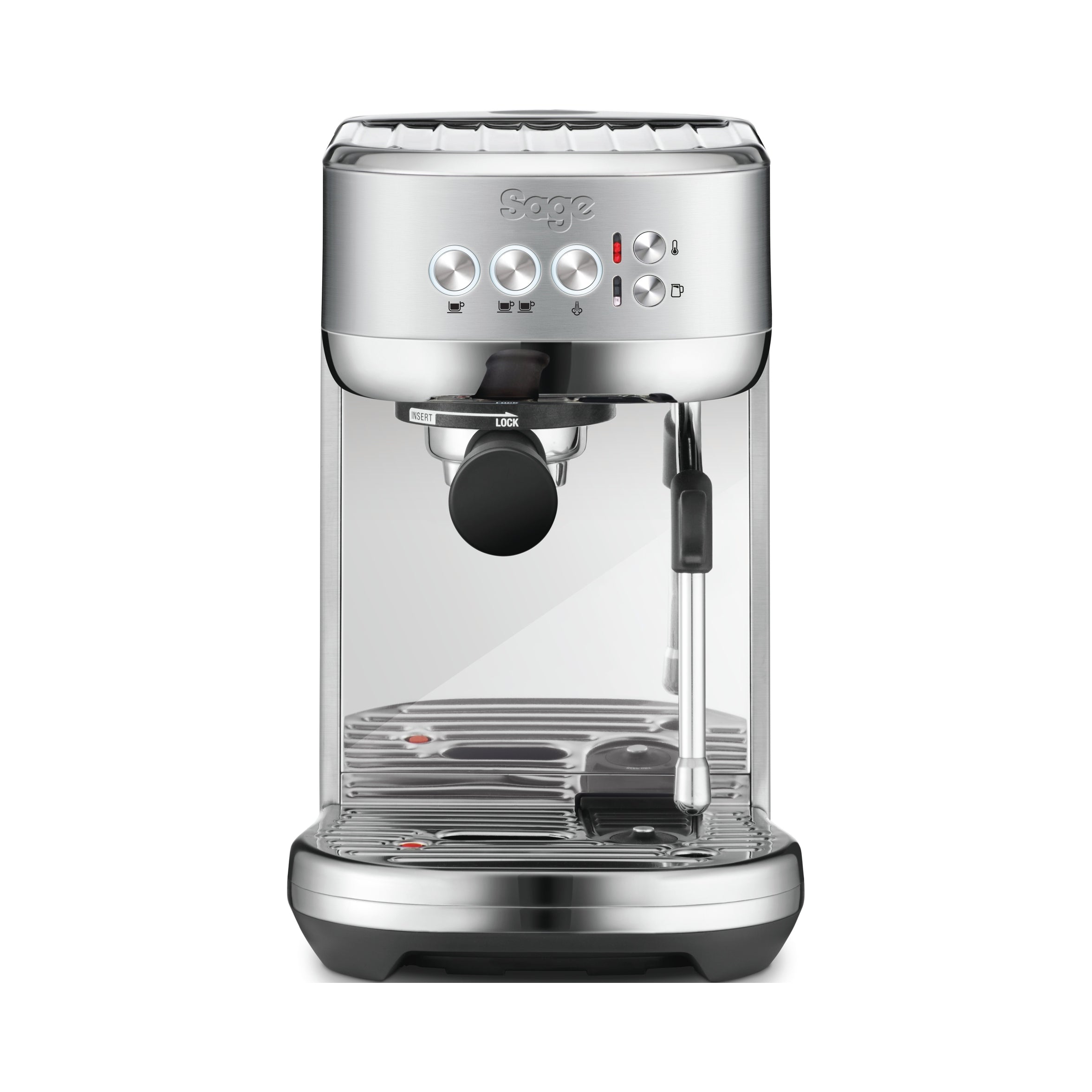 Flask espresso machine Sage SES500BSS 1600 W silver/grey