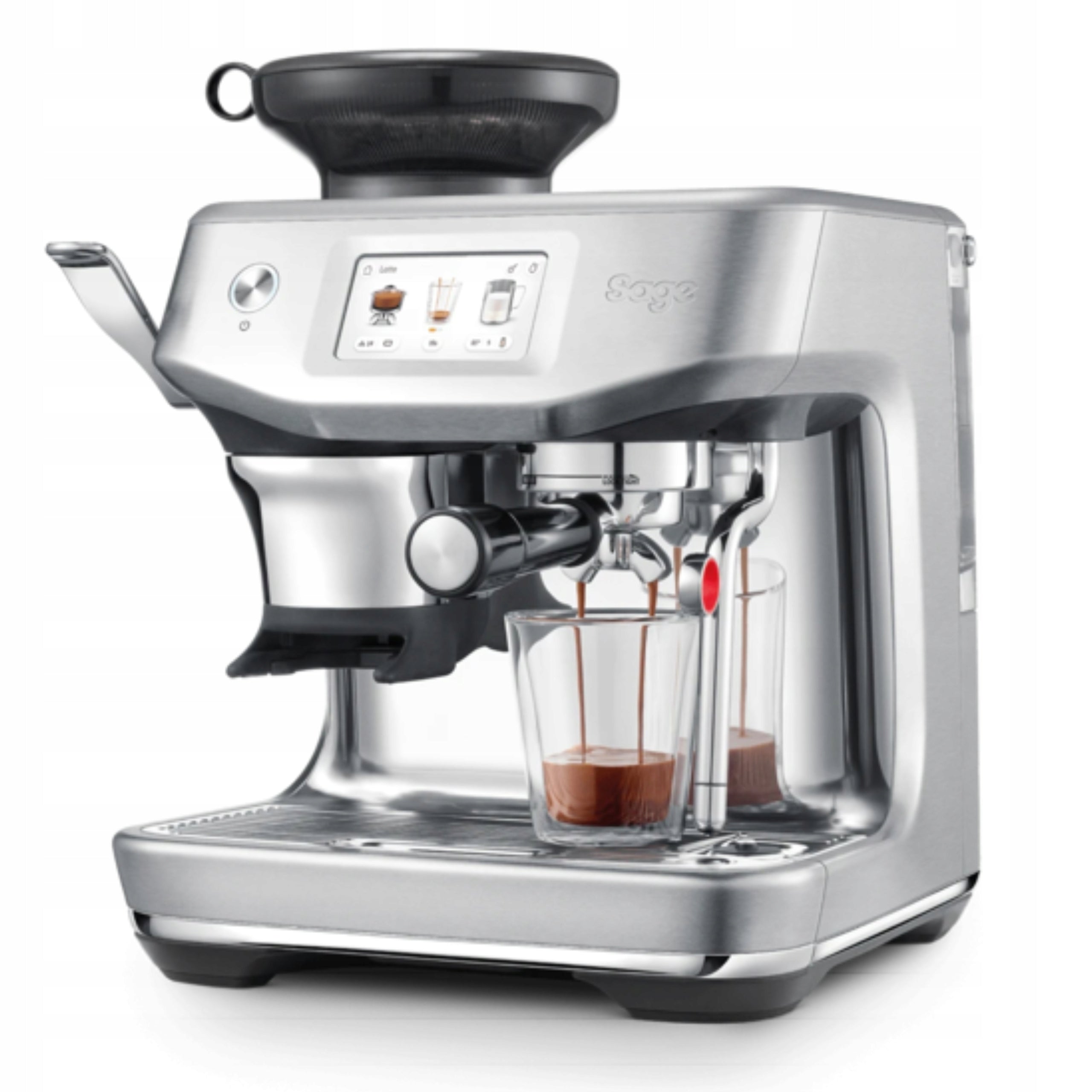 Flask espresso machine Sage SES881BSS 1700 W silver/grey