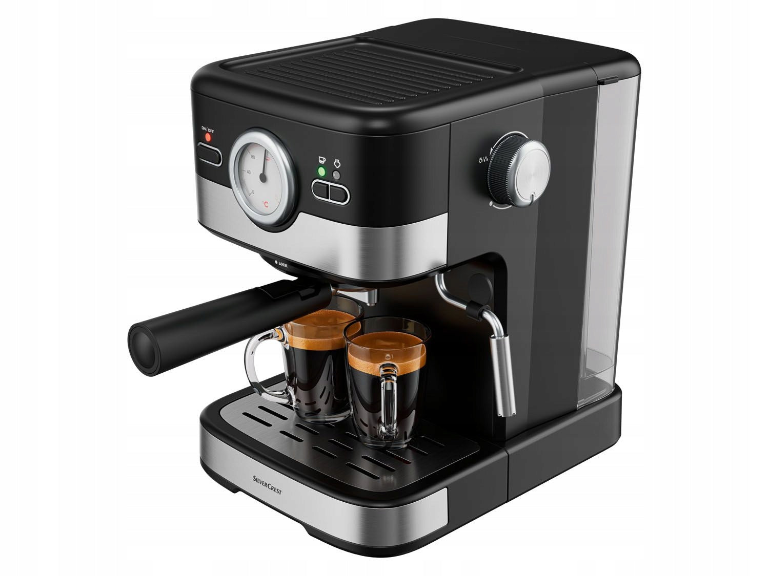 Flask espresso machine SilverCrest SEM 1100 C3 1100 W black Brand SilverCrest