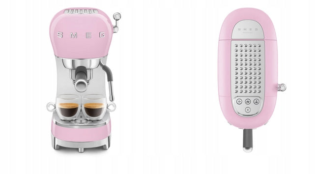 Flask espresso machine Smeg ECF02PKEU 1350 W pink Manufacturer code ECF02PKEU