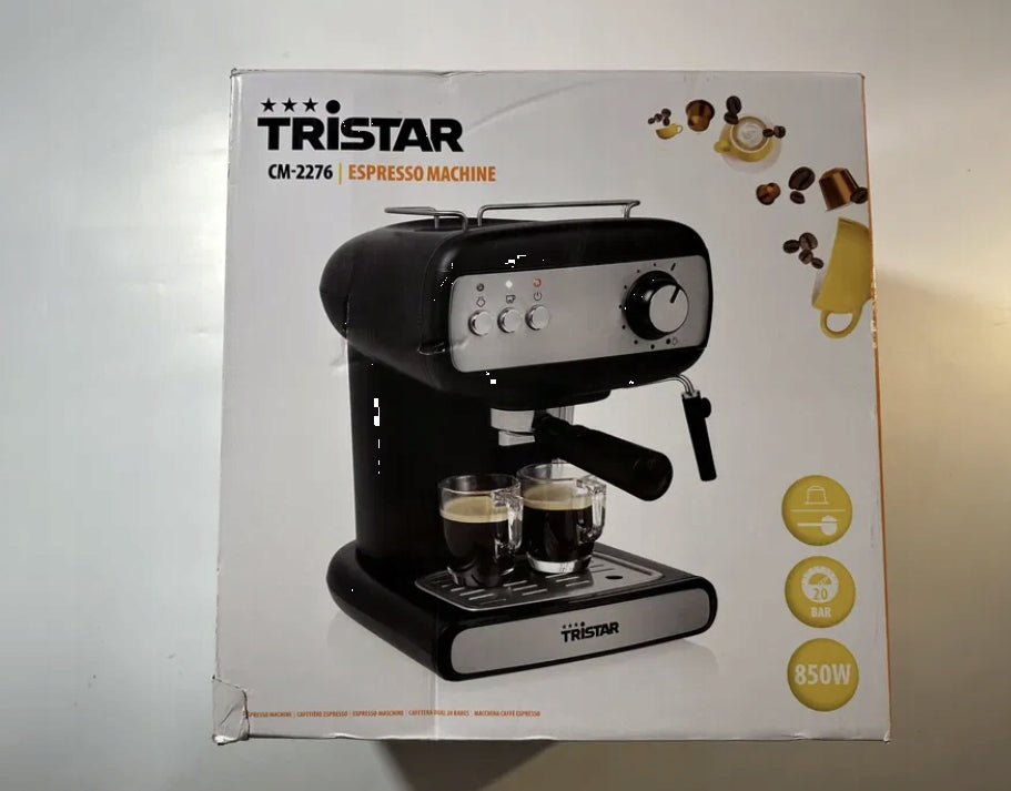Flask pressure machine Tristar CM-2276 850 W black Brand Tristar