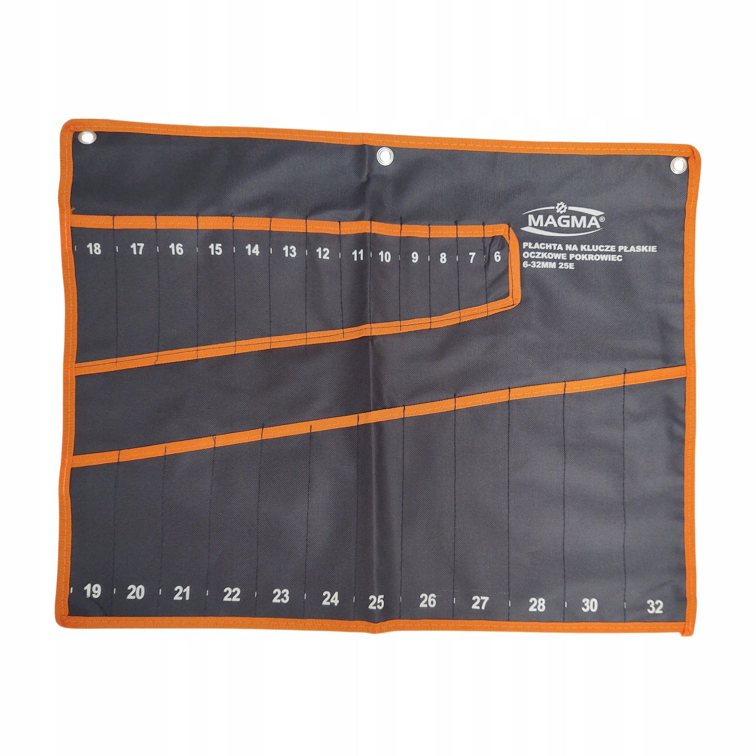 Flat Eyelet Key Plate 6-32 25 Elements Pouch Cover