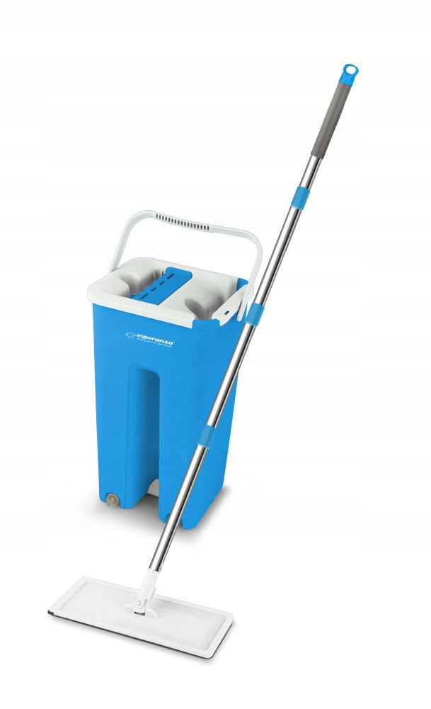 Flat MOP WITH SQUEEZER PERFECT CLEAN 3in1 Microfiber Bucket SET Brand no brand
