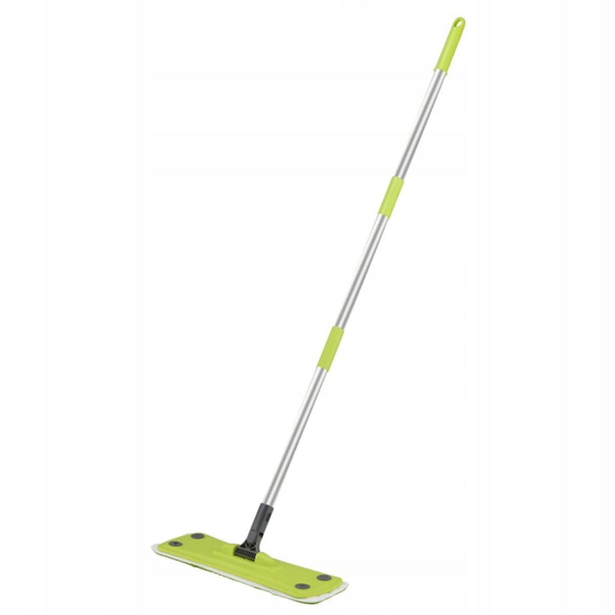 Flat Mop 360 Degree Rotating Head with Telescopic Handle Dust Mop Wet Dry