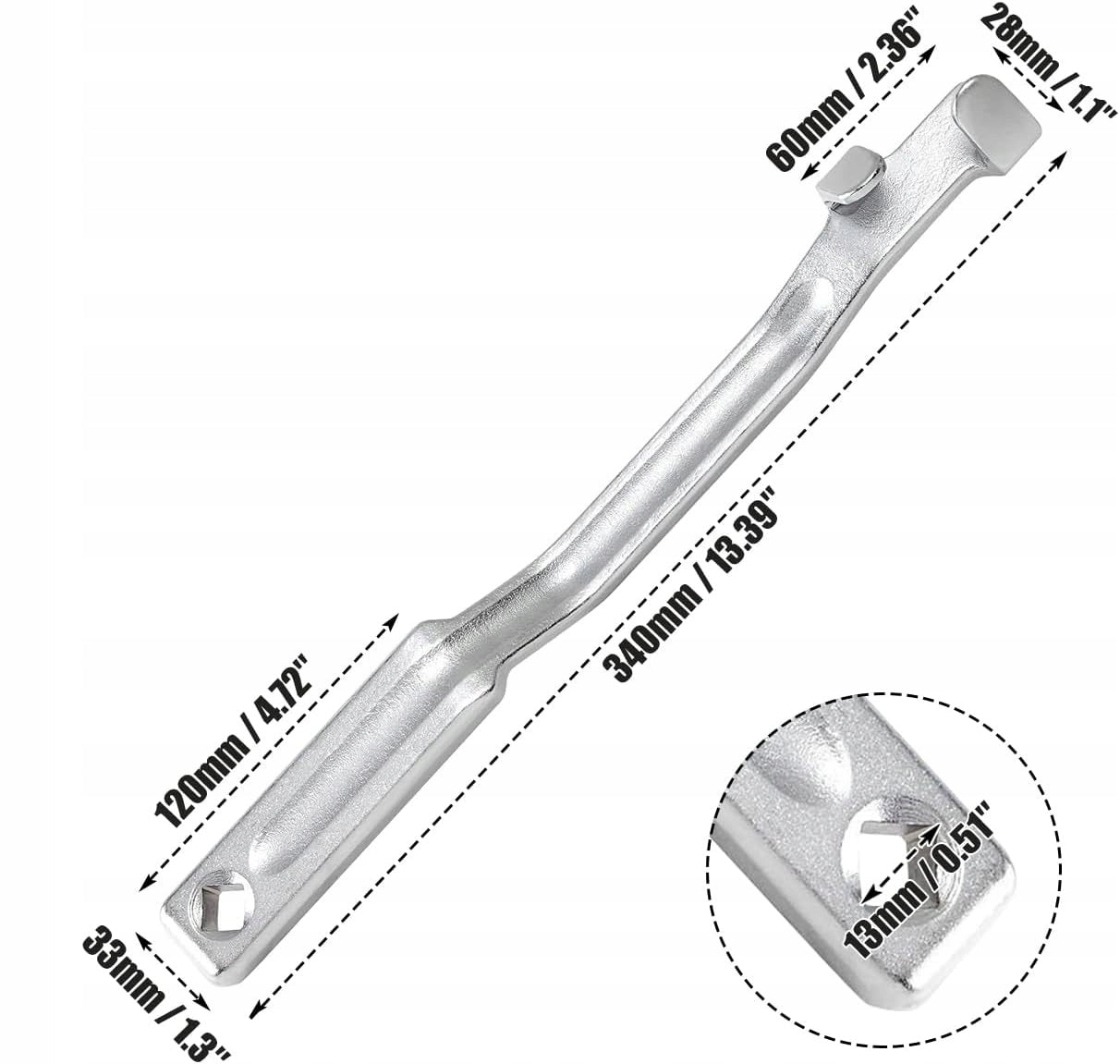 Flat Wrench Socket Wrench Extension Wheel Wrenches Key type flat, socket