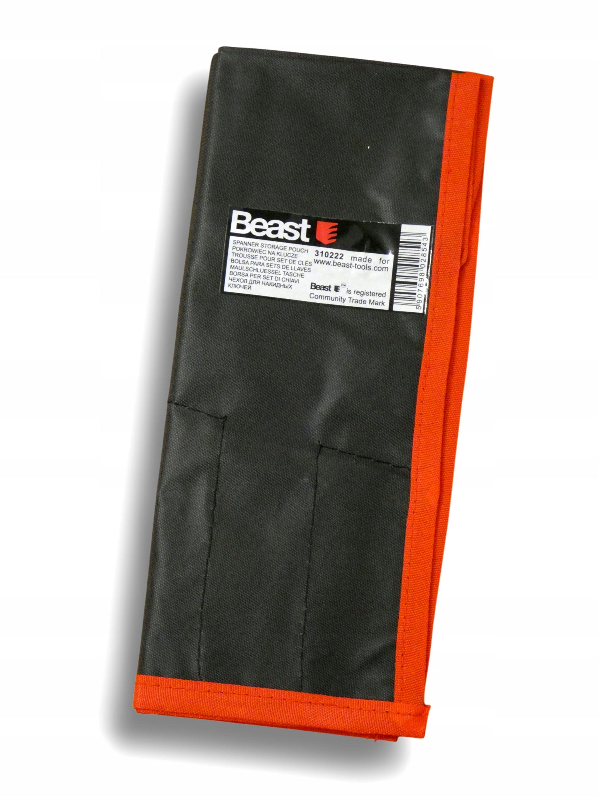 Flat key organizer BEAST 12 pockets 6-32mm sheet 62x34 Packaging status original