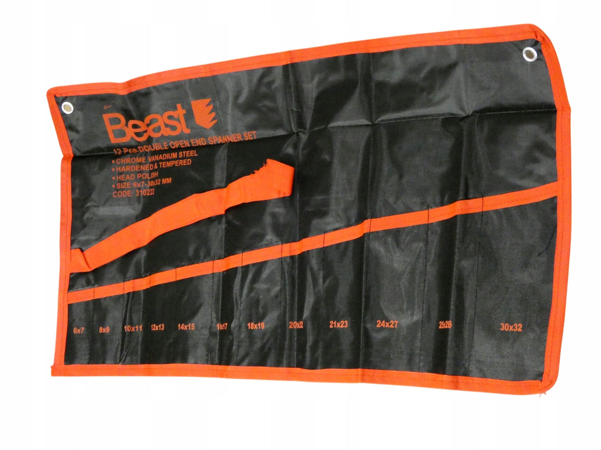 Flat key organizer BEAST 12 pockets 6-32mm sheet 62x34 Product weight with unit packaging 0.17 kg