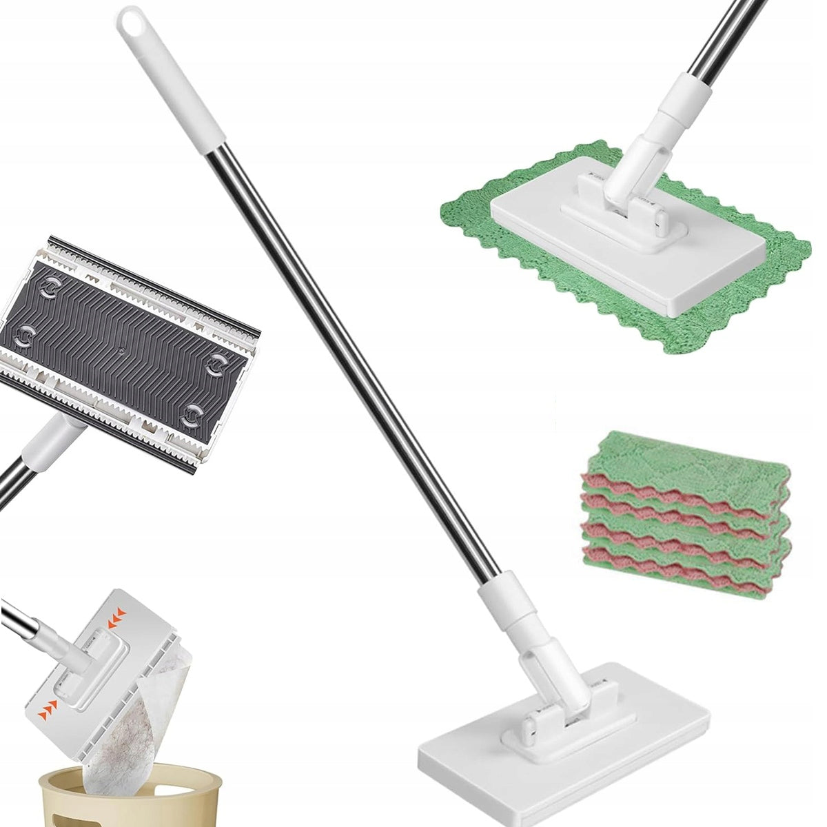 Flat mop 100 cm - Professional Set for Effective Cleaning