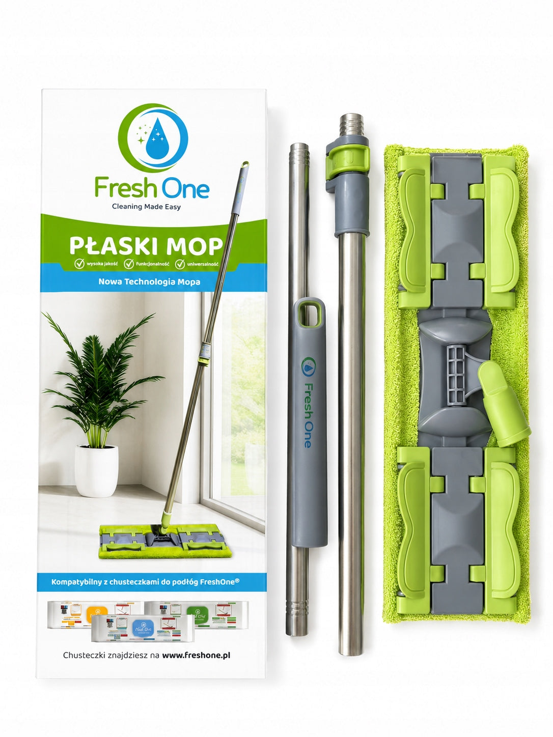 Flat mop Fresh One Cleaning Made Easy 35 cm