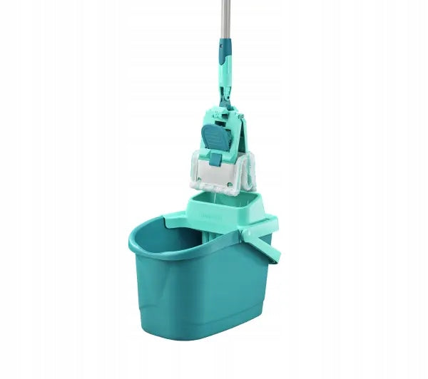 Flat mop Leifheit PowerClean M Plus Flexible Squeezer 2 Duo Overlays Brand Leifheit