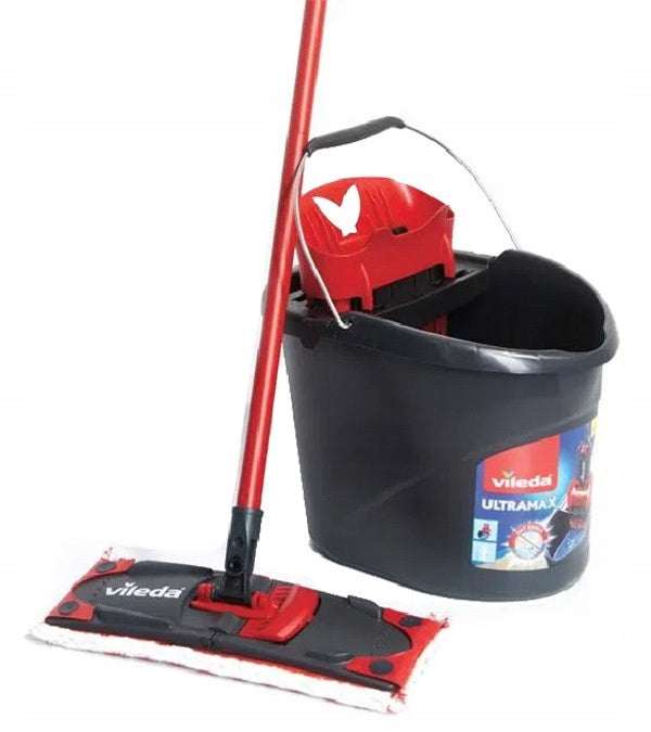 Flat mop Vileda UltraMax BOX SET BUCKET + SQUEEZER + FREEBIE Manufacturer code 4023103212213