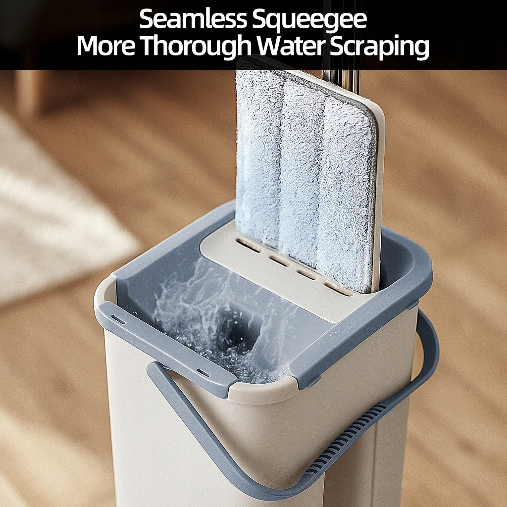 Flat mop with bucket dirty separation + 2 cartridges, cleaning kit Manufacturer code 5901421311971