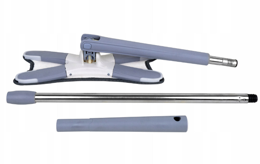 Flat mop with rotary squeezer folding Krisberg Brand no brand