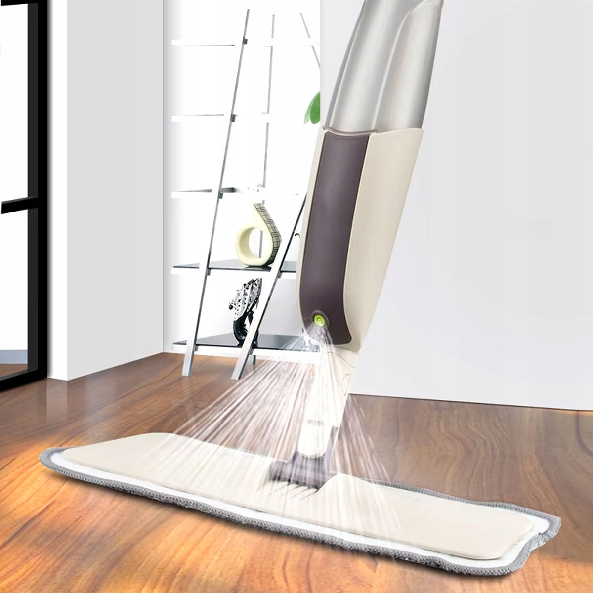 Flat mop with washer Universal mop Microfiber pads Brand Tulmero