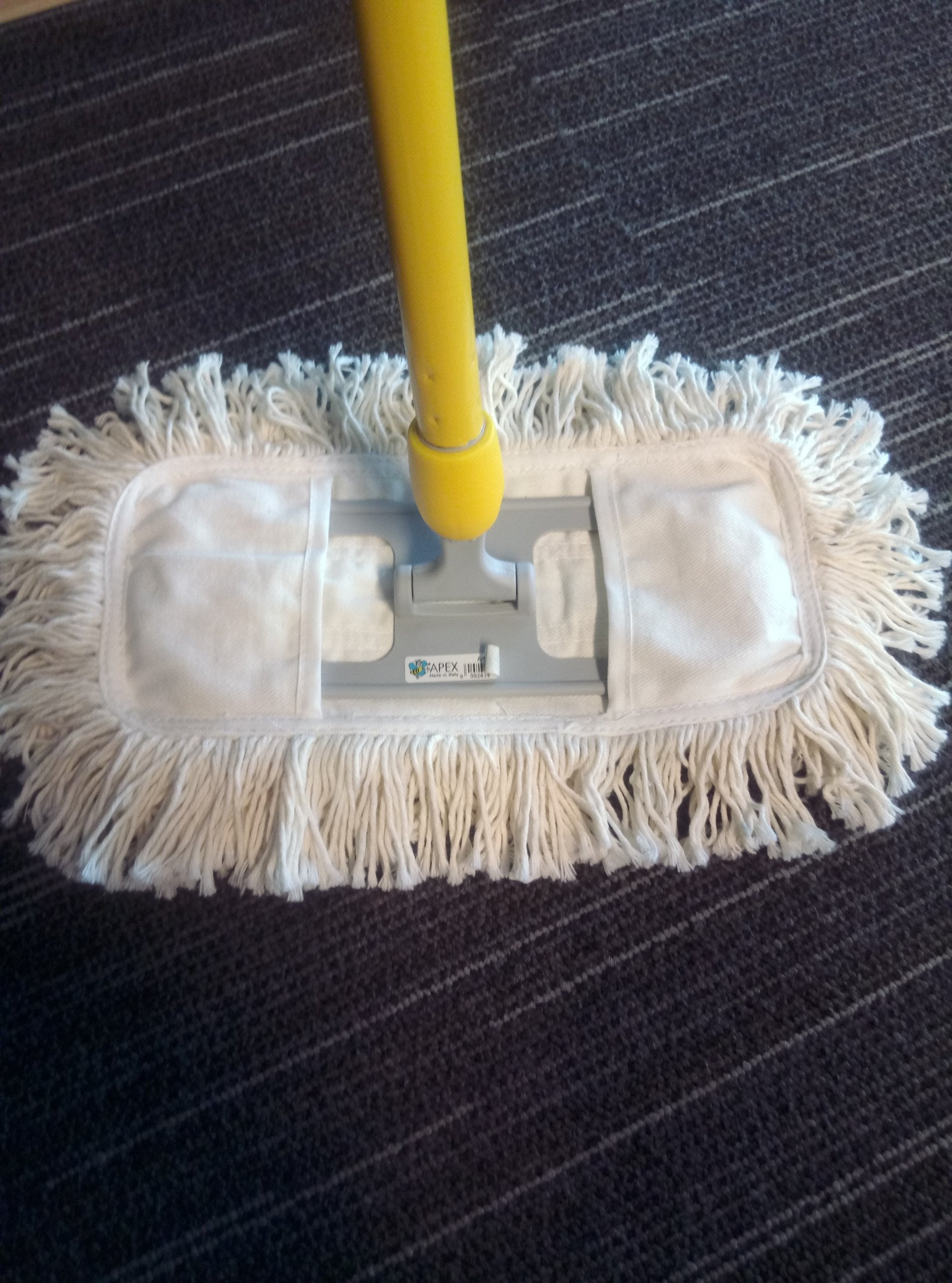 Flat string mop 28 cm., APEX Italian, with pockets Brand Apex