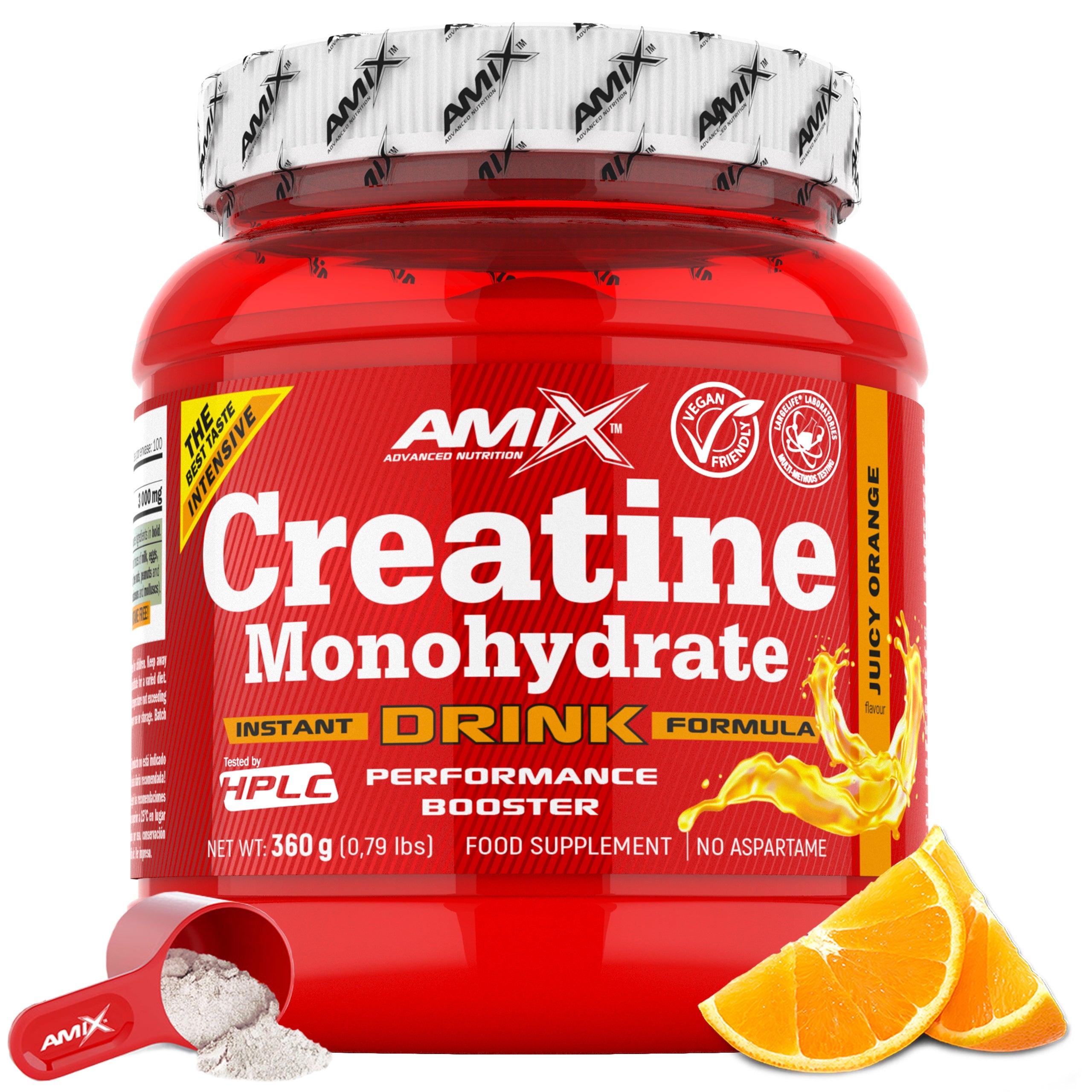 Flavored Creatine Monohydrate Powder 360 g 100 Servings 3000 mg Strength