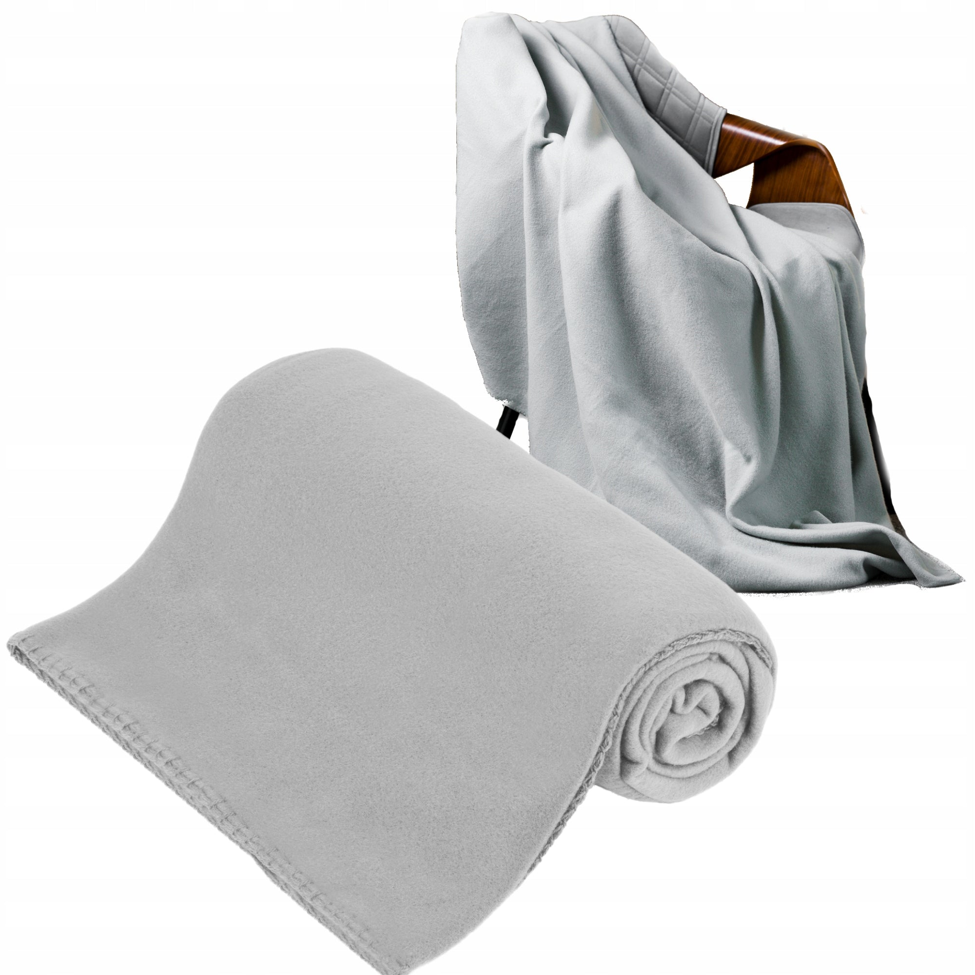 Fleece blanket Teesa thick warm bedspread 130x150
