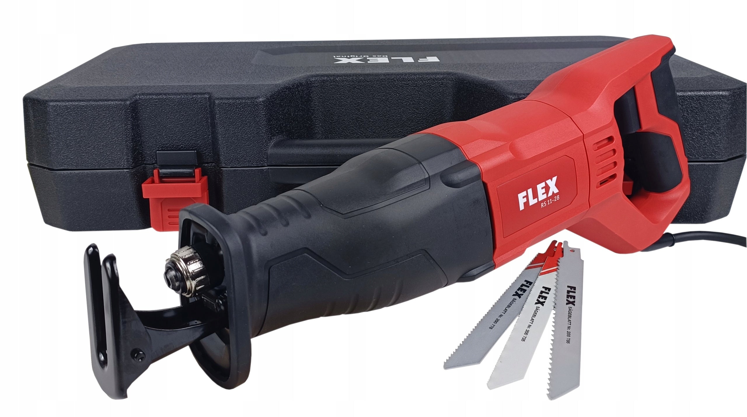 Flex RS 11-28 Reciprocating saw 1100 W fox tail LED + 3 saw blades Manufacturer code 432776