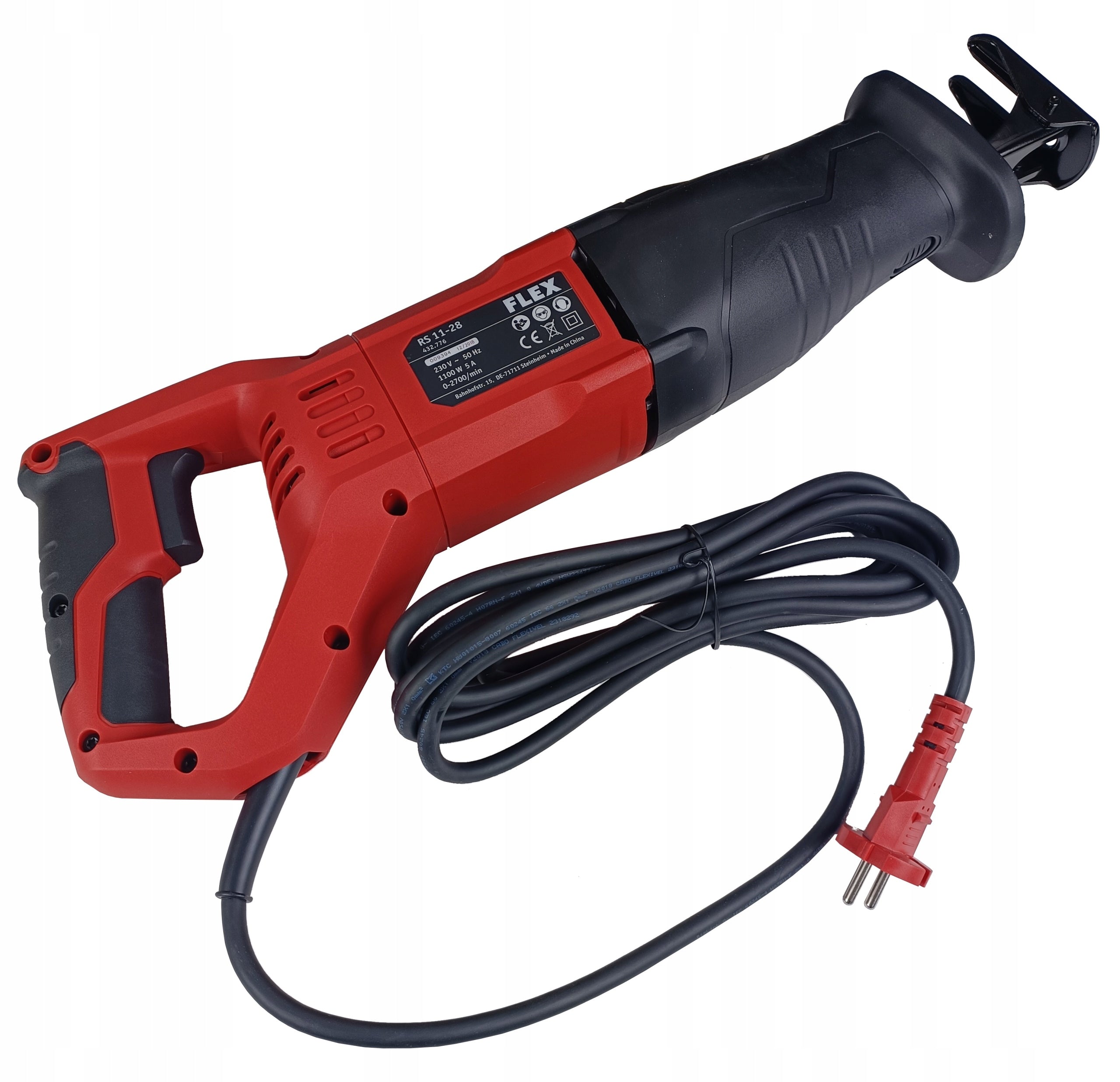 Flex RS 11-28 Reciprocating saw 1100 W fox tail LED + 3 saw blades Packaging status original