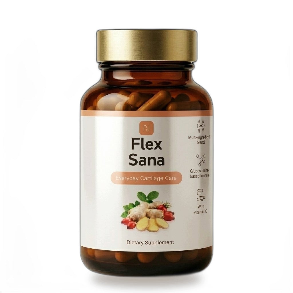 Flex Sana – Support for Healthy and Flexible Joints | 60 CAPSULES!
