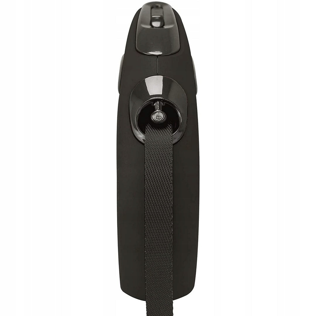 Flexi Classic M 5m Automatic Dog Leash up to 25kg Black Brand Flexi