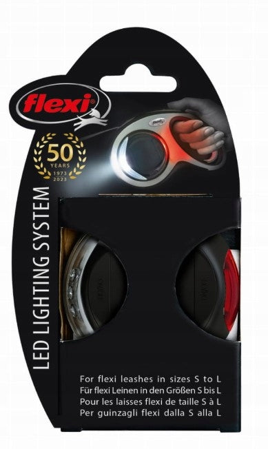 Flexi LED Lighting System with rechargeable battery lanyard light reflective black Brand Flexi