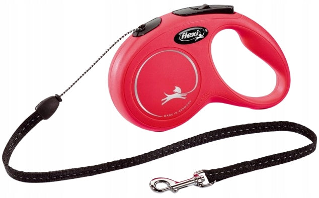 Flexi New Classic Automatic Dog Leash Cable S Red 5 meters
