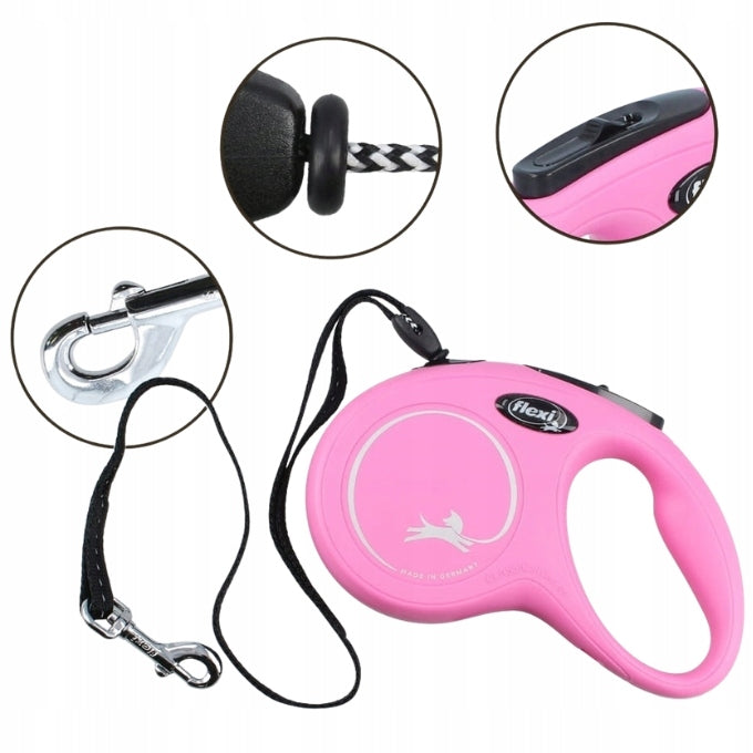 Flexi New Classic cable S 5m to 12kg pink Manufacturer code CL20T5.251.P