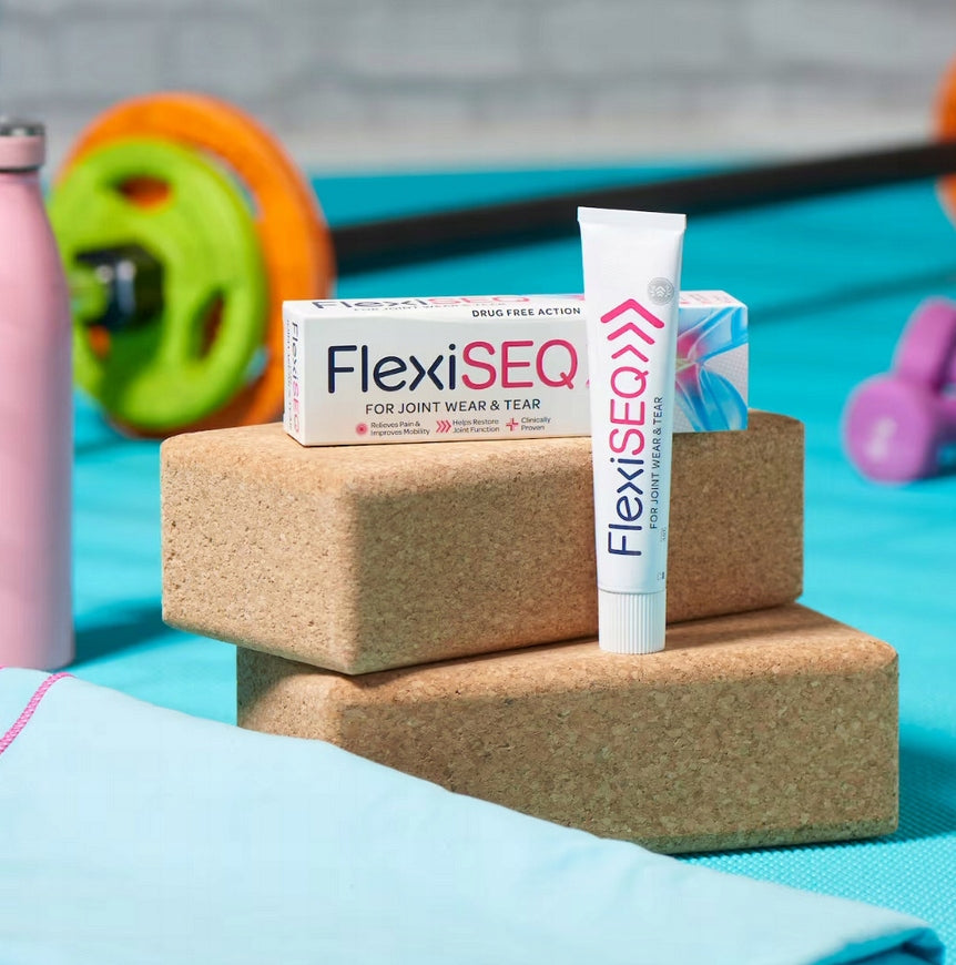 FlexiSEQ MAX Gel for Painful Joints, Pain Relief with UK FlexiSEQ Active 50g EAN (GTIN) 5060280920356