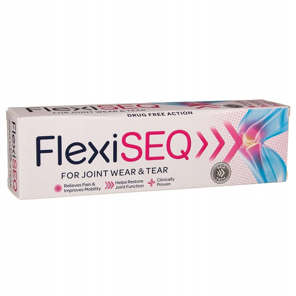 FlexiSEQ MAX Gel for Painful Joints, Pain Relief with UK FlexiSEQ Active 50g