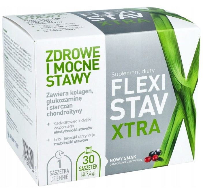 FlexiStav Xtra cranberry flavor HEALTHY JOINTS - 30 sachets