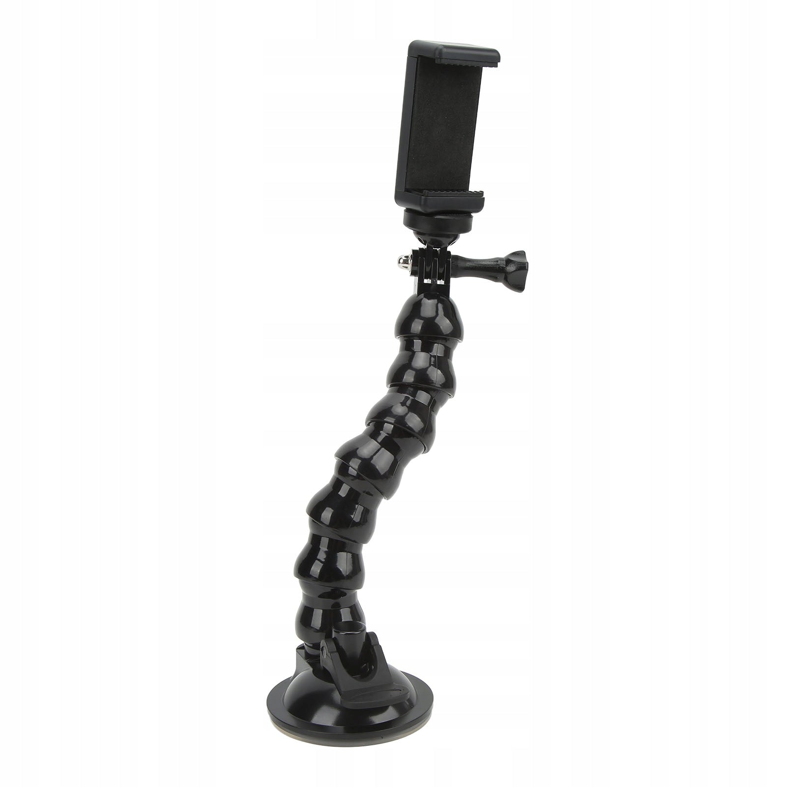 Flexible Car Holder with Gooseneck Suction Cup and QD Handle Model 0266DGSL