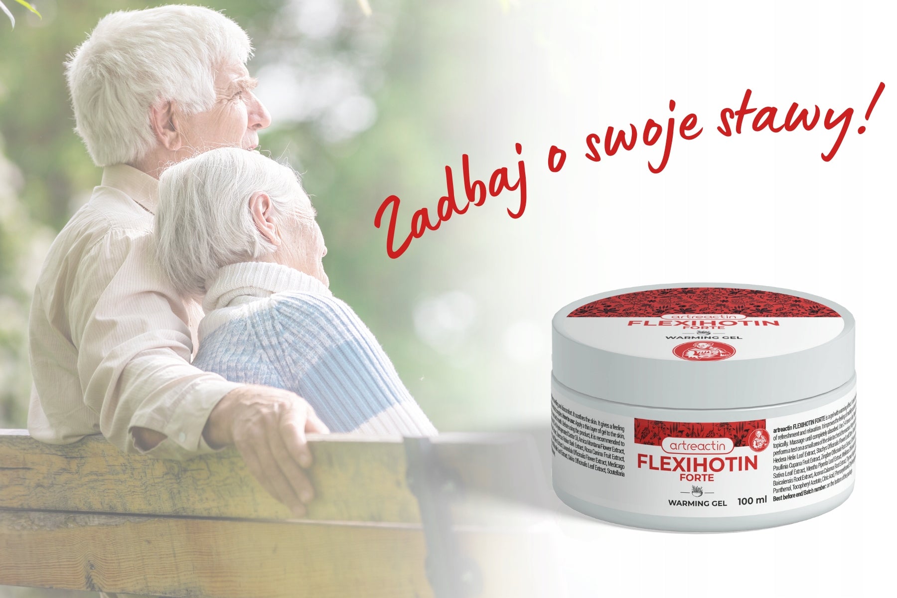 Flexihotin Forte – Warming gel for muscle and joint care | 100ml Brand Artresan