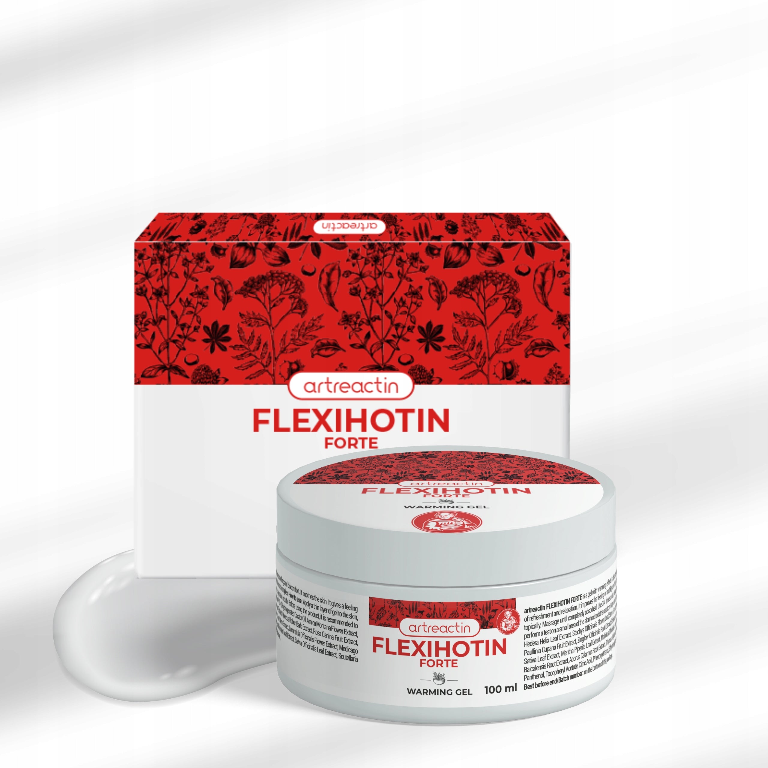 Flexihotin Forte – Warming gel for muscle and joint care | 100ml Name Flexihotin Forte żel