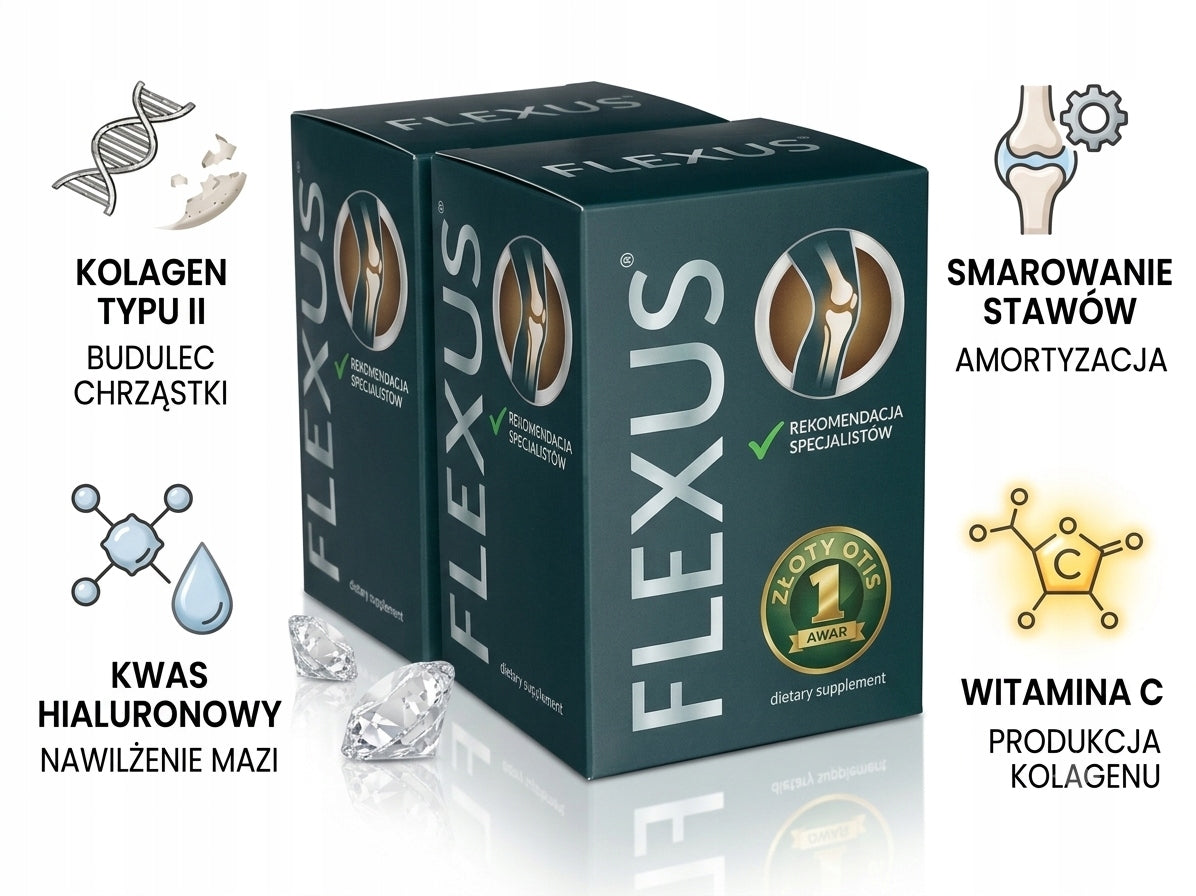 Flexus Collagen for joints and Bones 120 capsules – Supports Mobility and Health