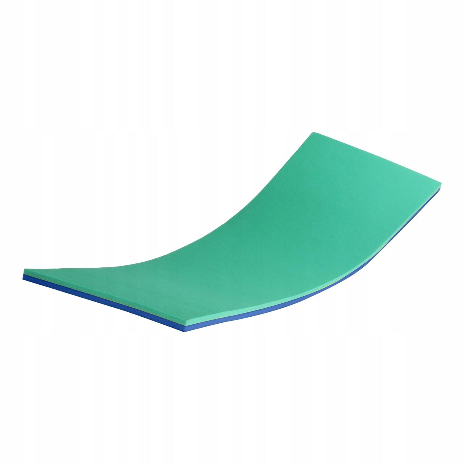 Floating water mattress, foam mat, green-blue180X55CM Model 0