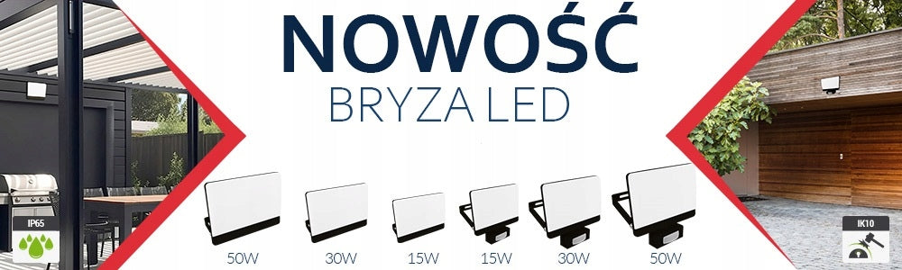 Floodlight BREEZE LED 30W BLACK NW 04244 STRUHM Manufacturer code 04244