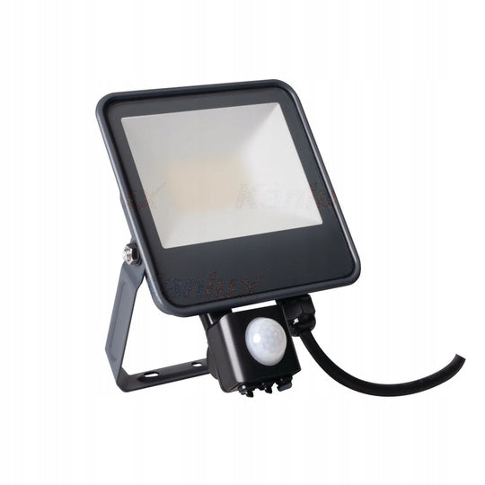 Floodlight IQ-LED Fl-10W-NW-Se IP44 1200lm 4000K black with sensor r