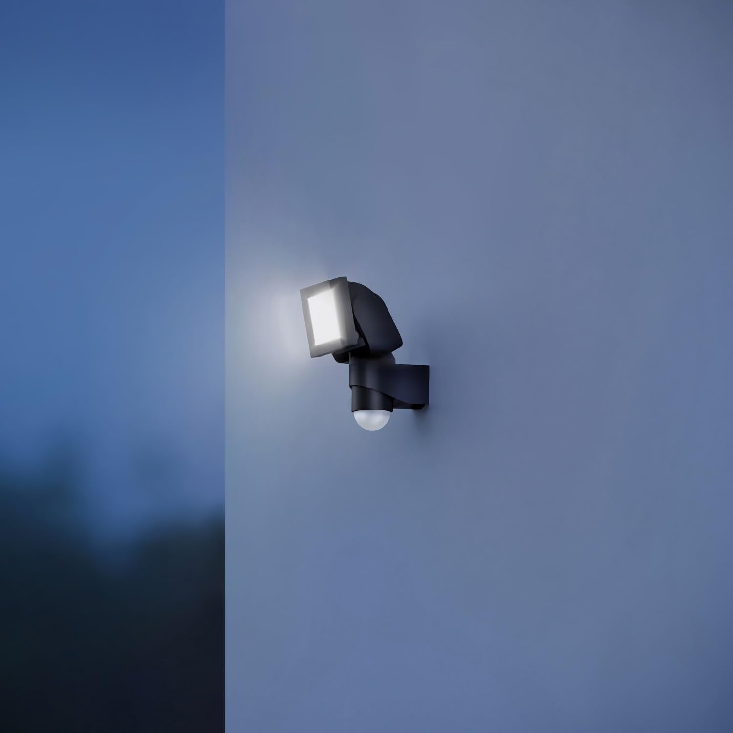 Floodlight LED 14,7W FL 1400 LED motion sensor black STEINEL ST088101 Packaging status original