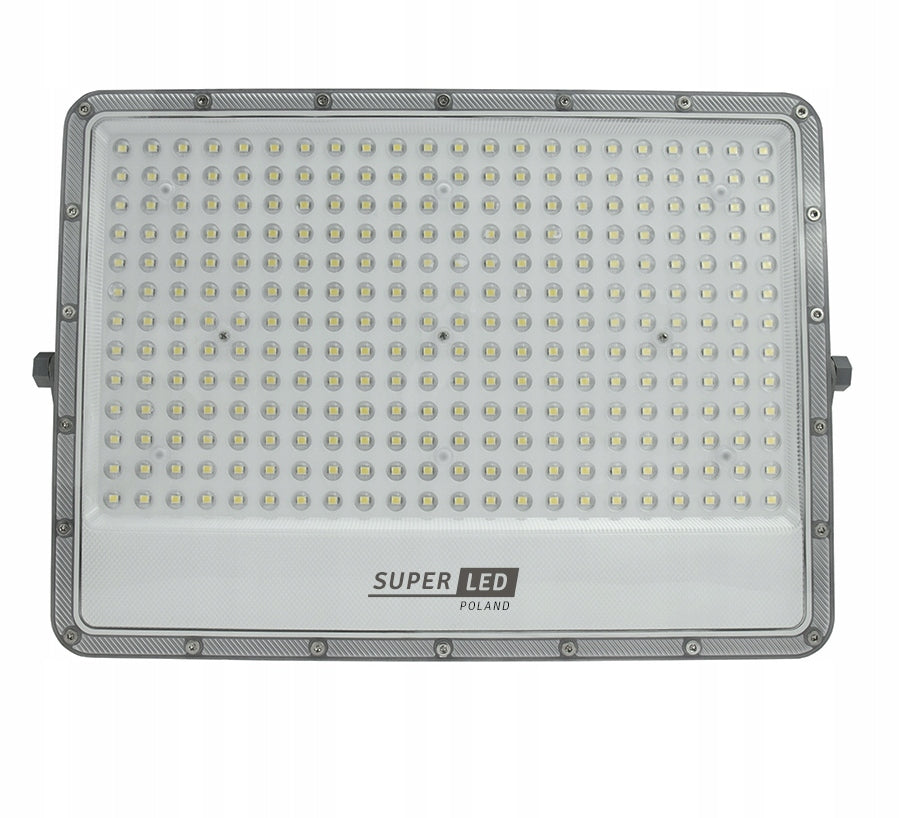 Floodlight LED Halogen Lamp Slim LED 200W 22000lm PREMIUM SuperLED Color silver
