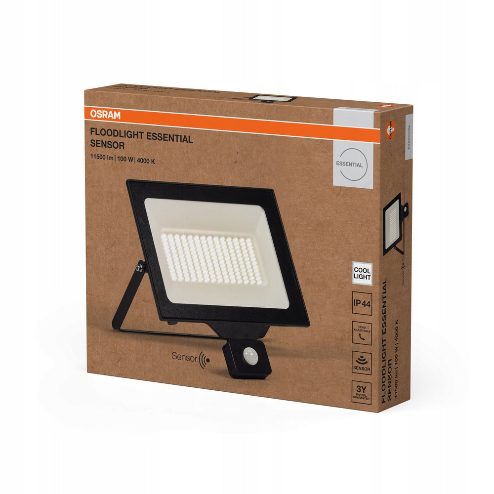 Floodlight LED Headlight LED Motion Sensor 100W 10000lm 4000K IP44 Brand Osram