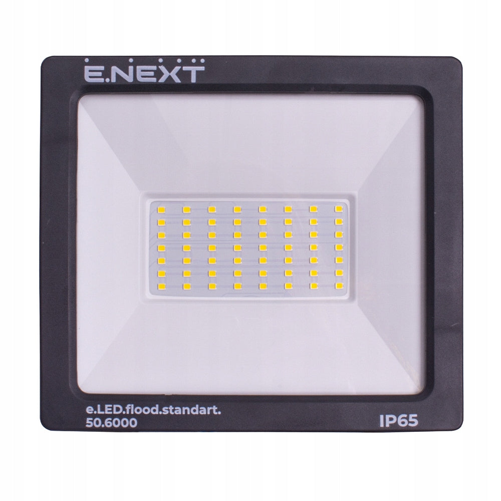 Floodlight LED lamp 50W 6000k IP65 Color black