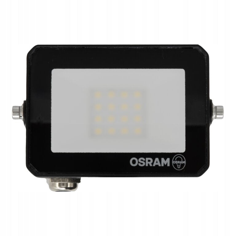 Floodlight Osram halogen Lux 10W 6500K cold 900lm IP65 black LED Manufacturer code 4099854489402