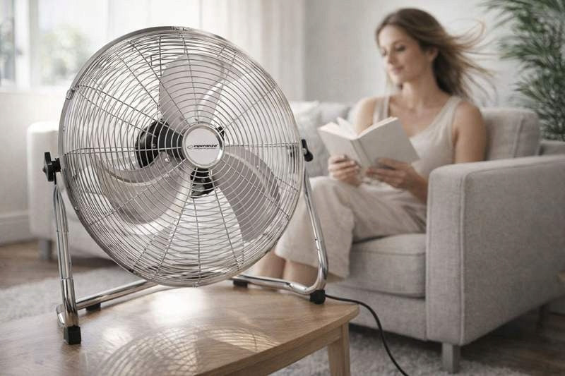 Floor Circulation Fan 45cm 110W 3 Speed Circulator CYCLONE Model CYCLONE