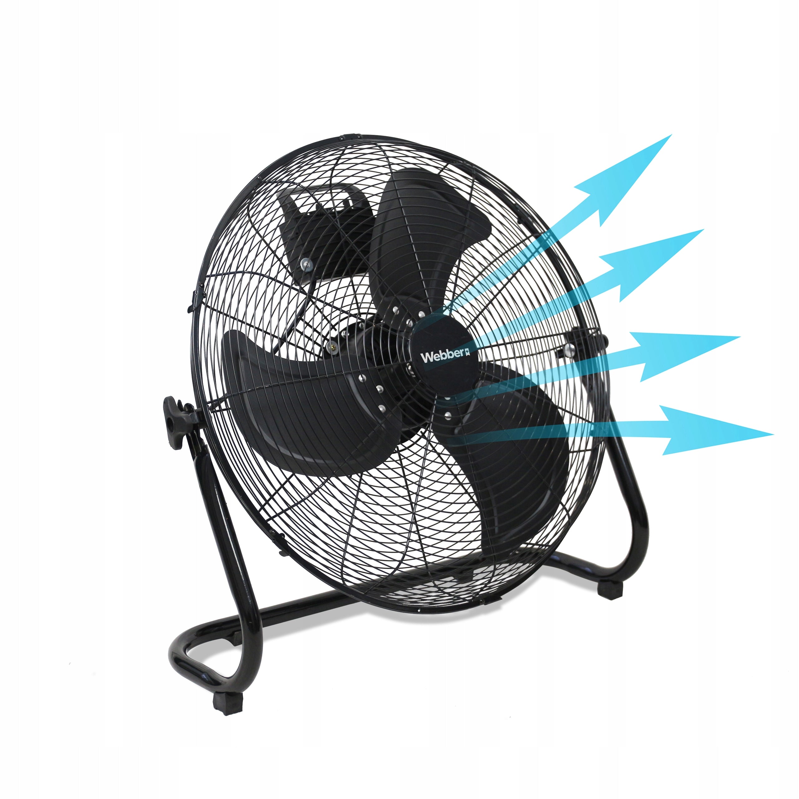 Floor Circulator Webber FF500A 120W Tilt Angle Adjustment Black Manufacturer code 05FF500-A