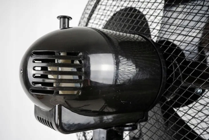 Floor Fan 44cm Remote Control, Oscillation Timer 7,5h 3 Gears Silent Windmill Fan type floor